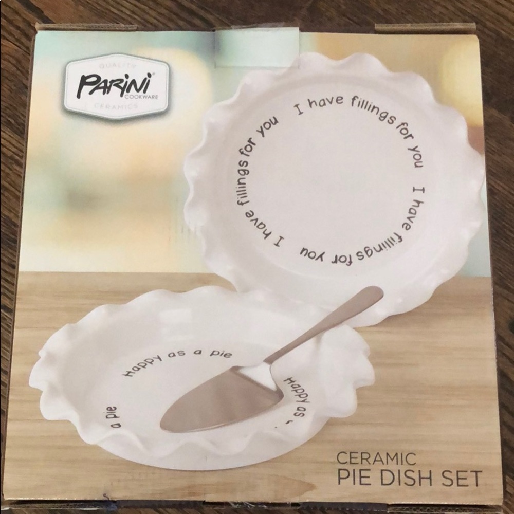 Parini Cookware Ceramic Pie Dish Set